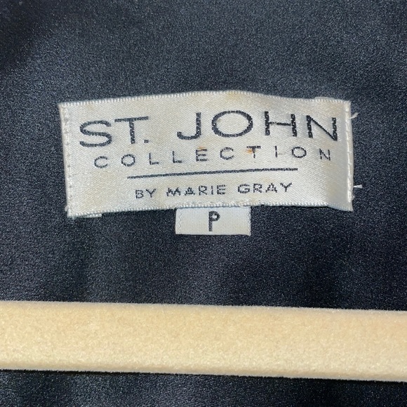 Vintage St. John Collection by Marie Gray, Vest, Size P, Never Worn - Picture 3 of 6